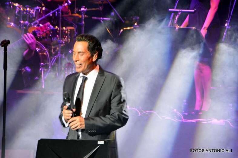 José Vélez, en un concierto en Gran Canaria (Foto Antonio Alí)